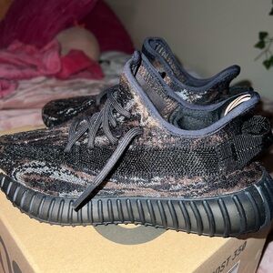 Adidas Yeezy Boost 350 V2 Black and Brown Sneakers
